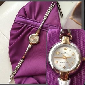 Anne Klein two tone watch